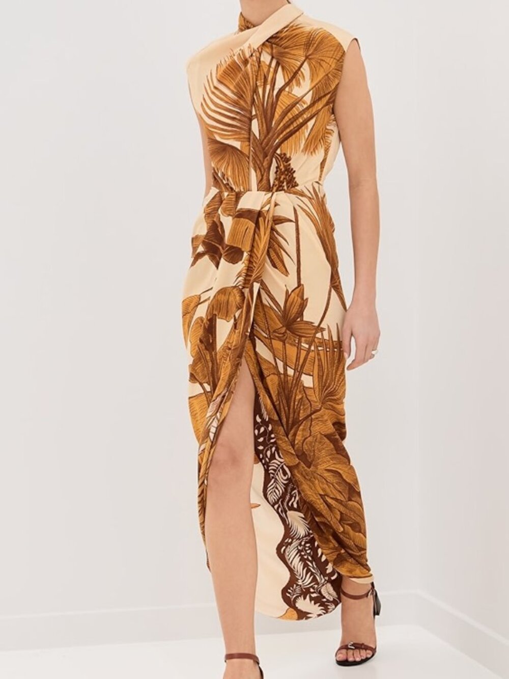 Johanna Ortiz Sailing Sunset Ankle Dress